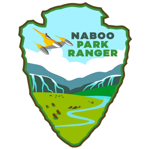 Naboo Park Ranger Sticker