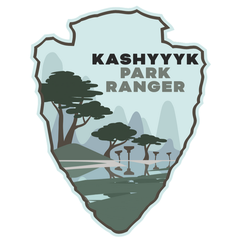 Kashyyyk Park Ranger Sticker