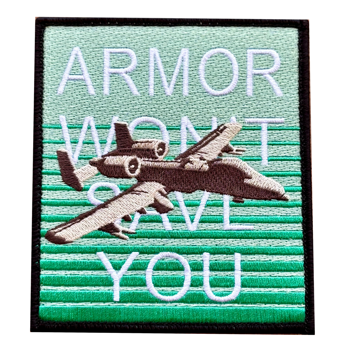 "Armor Won't Save You" Patch, v2