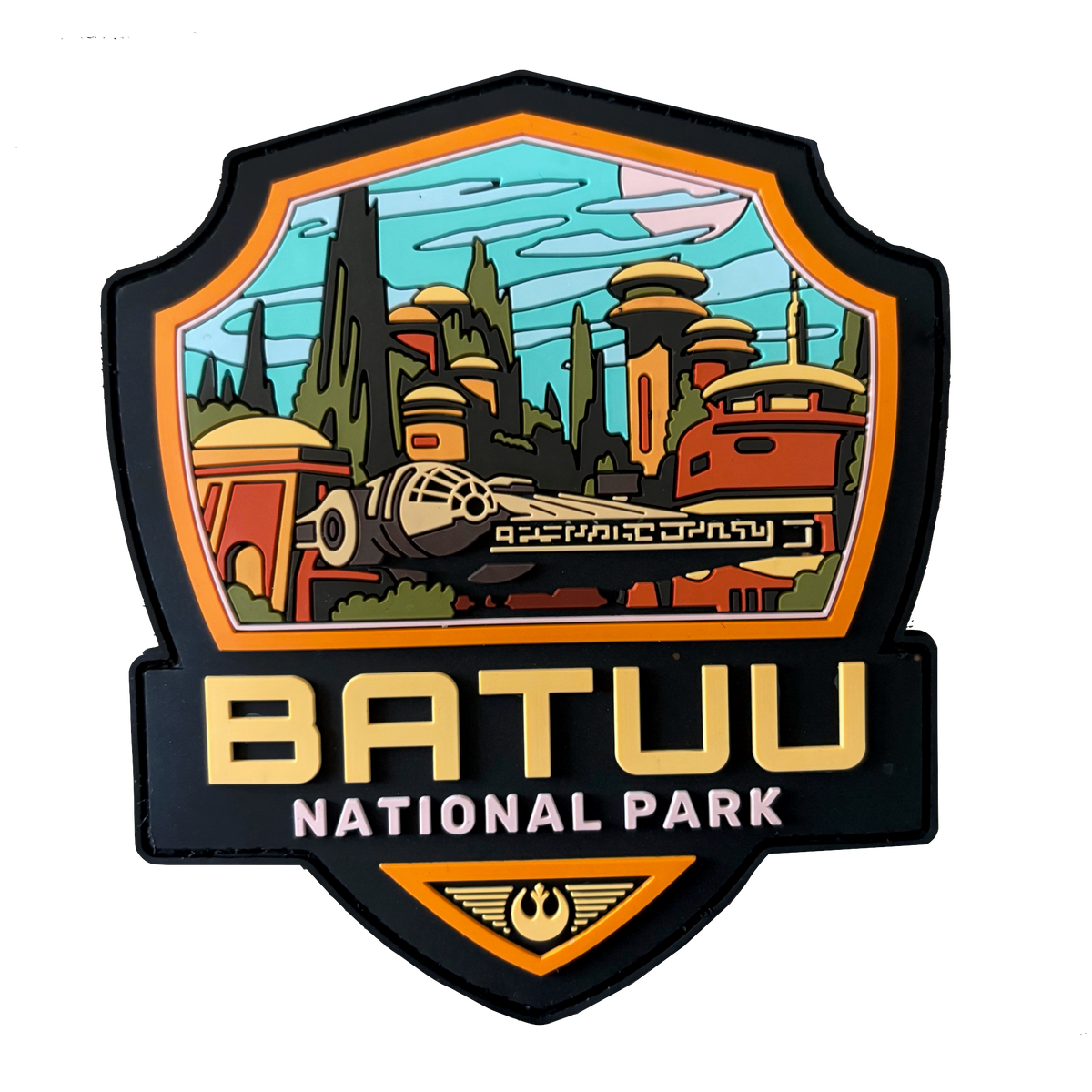 Star Wars Fictional National Park Sticker Set