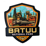Star Wars Fictional National Park Sticker Set