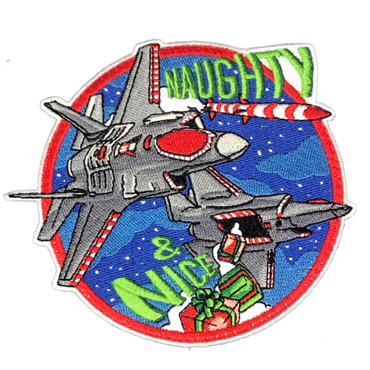 "Naughty and Nice" Patch, an F-35 Christmas!
