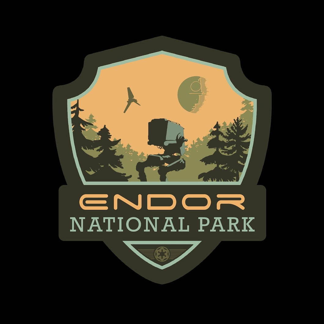 Endor Sticker