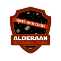 Alderaan Sticker