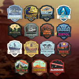 Complete Patch Set, 18 National Park Patches