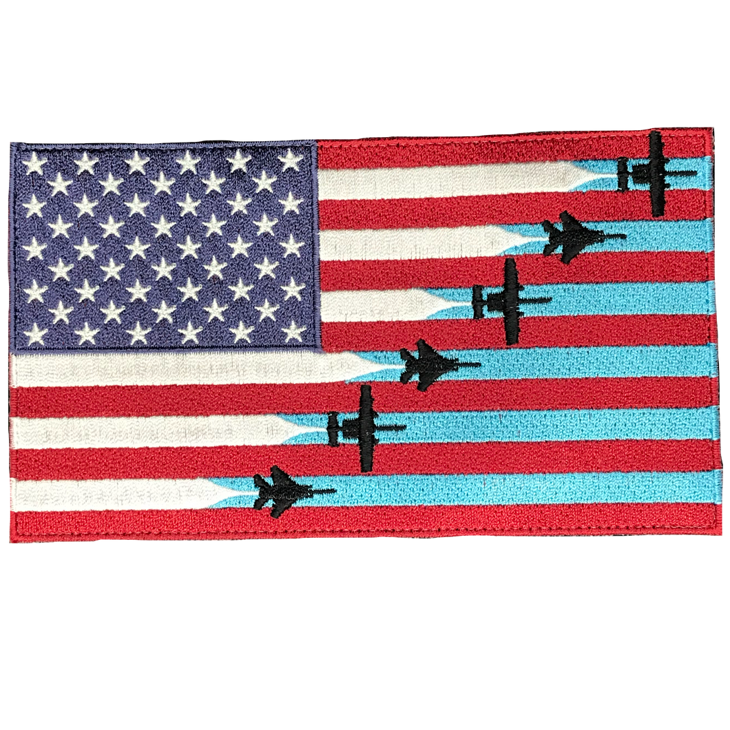 American Flag Flyover