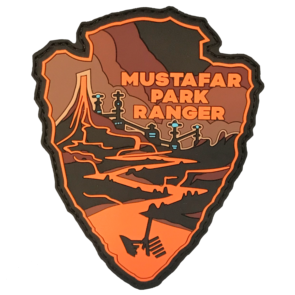 Mustafar Park Ranger Tab – Red Flag Workshop