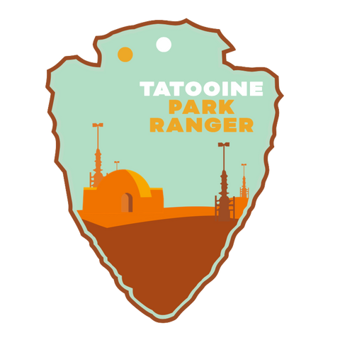 Tatooine Park Ranger Sticker