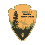 Endor Park Ranger Sticker