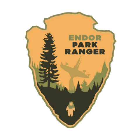 Endor Park Ranger Sticker