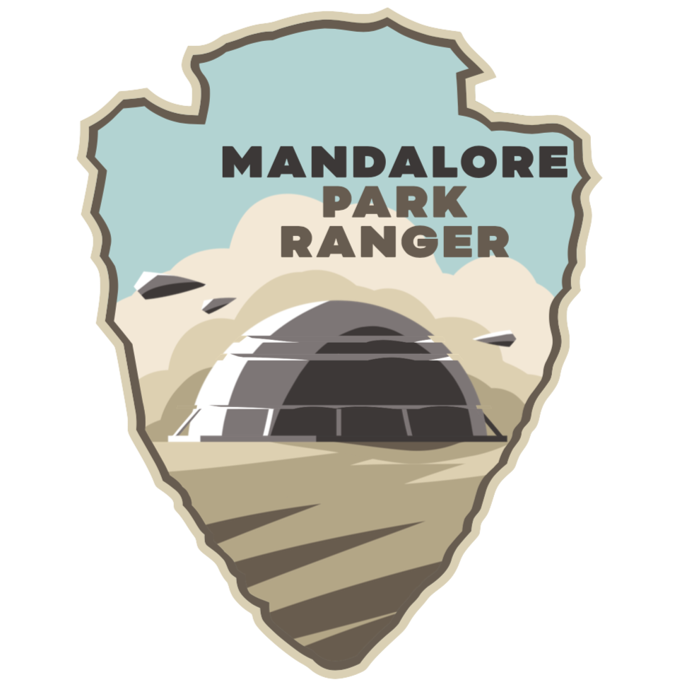 Mandalore Park Ranger Sticker